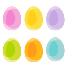 transparent easter eggs