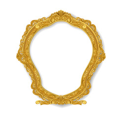 vintage gold picture frame