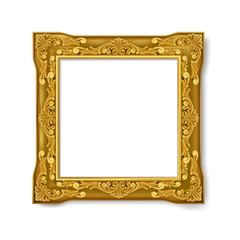 vintage gold picture frame