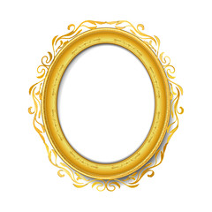 vintage gold picture frame