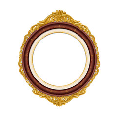 vintage gold picture frame