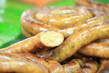 Sai Aua is name of northern Thai spicy sausage.