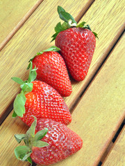 fragole e arance close-up