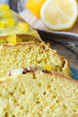 Lemon cake to dessert