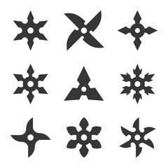 Ninja Star Icon Set © Sergei Sizkov
