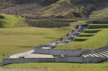 Reservoir Dam Overflow System