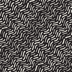 Abstract Background With Rounded brush strokes. Doodle Vector Seamless Pattern.