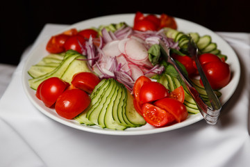 Photography of plate with vegetables