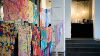 Fabric on lines, Heimat Studio