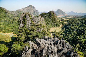 Vang Vieng panorama