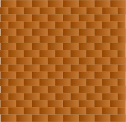 wall brick background, Vector Illustration.