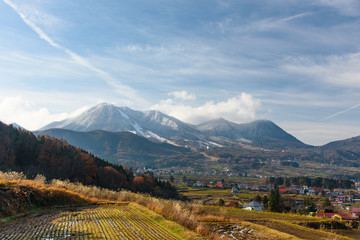 秋の田舎風景