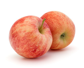 Red apple isolated on white background cutout