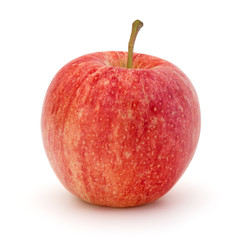 Red apple isolated on white background cutout