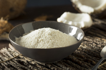 Raw Organic Dry White Coconut Flour