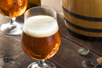 Refreshing Bourbon Barrel Aged Beer