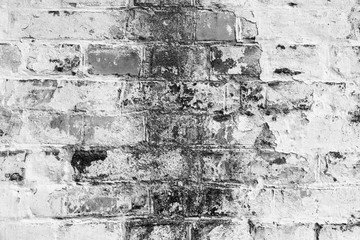 Obraz premium Brick texture with scratches and cracks