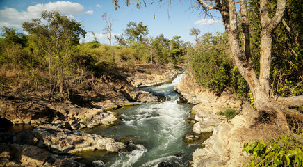 Mekong river at Don Khon Island