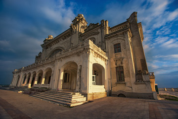 Obraz premium Old casino in Constanta, Romania, on the Black Sea coast was build in 1910