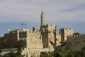 Naklejka premium Old city of Jerusalem
