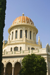 The bahai temple and garden in Haifa