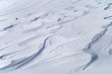 Image with a snowy texture