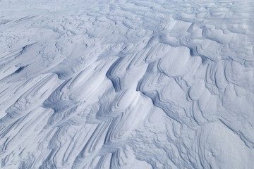 Image with a snowy texture