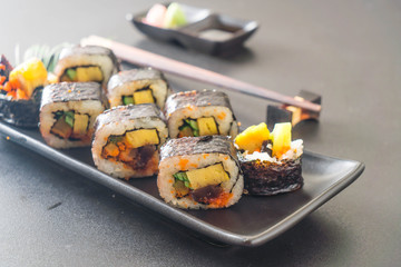 sushi roll - japanese food style