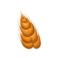 Wheat natural food icon vector illustration graphic design