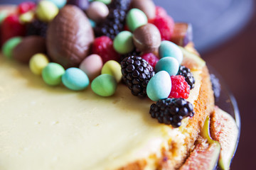 Homemade fresh cheesecake