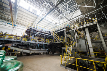 Fototapeta premium production workshop in the factory. equipment