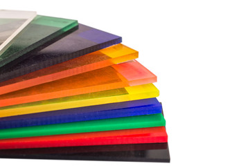 Examples of flowers on a white background