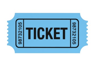 ticket concept 3d illustration