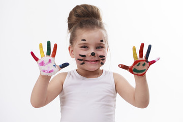 Close up photo of perfect female body