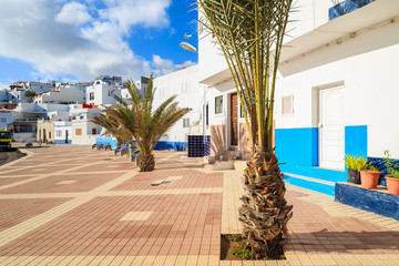Typical Canary style fishing village Las Playitas on southern coast of Fuerteventura, Canary Islands, Spain © pkazmierczak