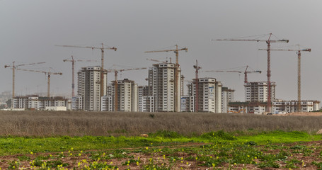 Construction site in Israel