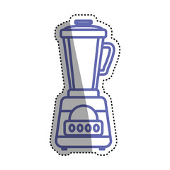 blender machine household appliance vector icon illustration