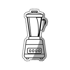 blender machine household appliance vector icon illustration