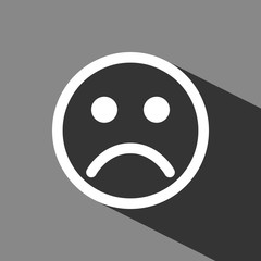 Smile icon stock vector illustration flat design