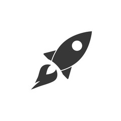 simple rocket icon