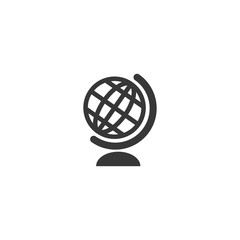 simple globe icon