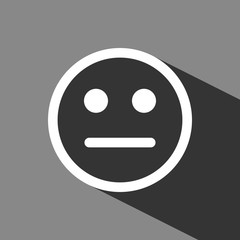 Smile icon stock vector illustration flat design