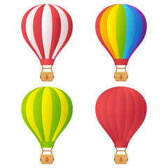 Hot air balloons