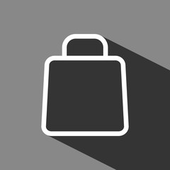 shopping cart icon stock vector illustration flat design