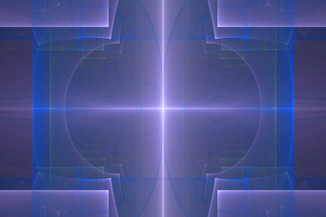 Fractal art background for creative design. Abstract fractal