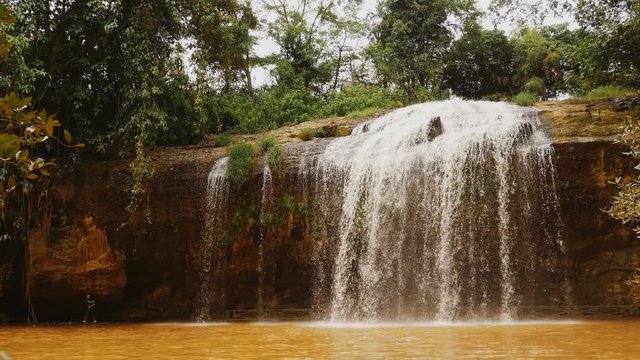 Waterfall Prenn near Dalat, Vietnam