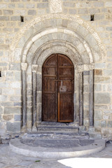 Roman Church of the Nativity of the Mother of God of Durro (Catalonia - Spain).