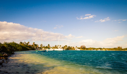 Obraz premium bay in turks and caicos 
