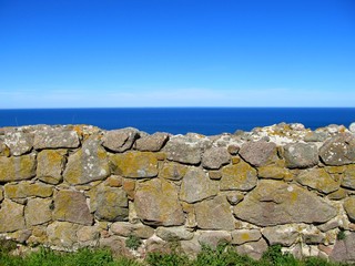 wall and sea