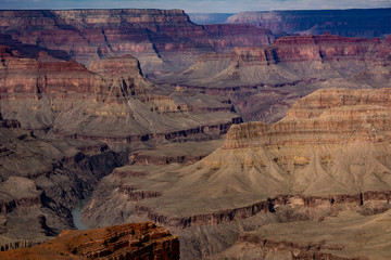 colorful layers of Grand Canyon